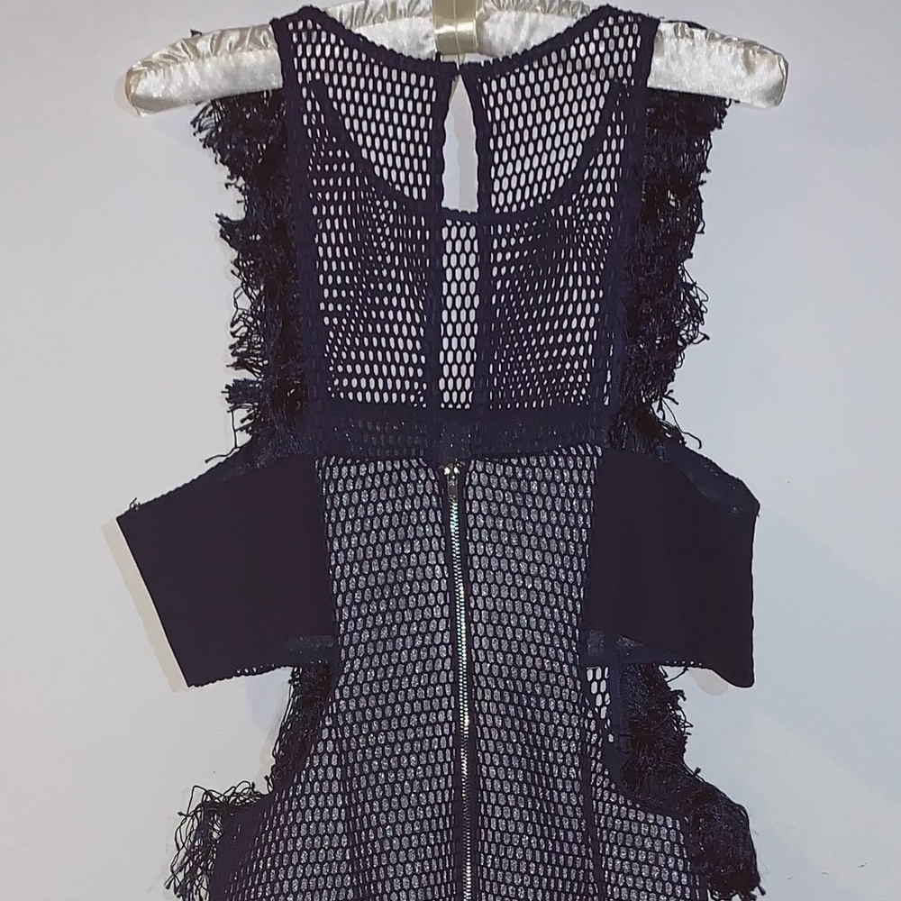 Caribbean Queen Blue Mesh Dress - Picture 6 of 16